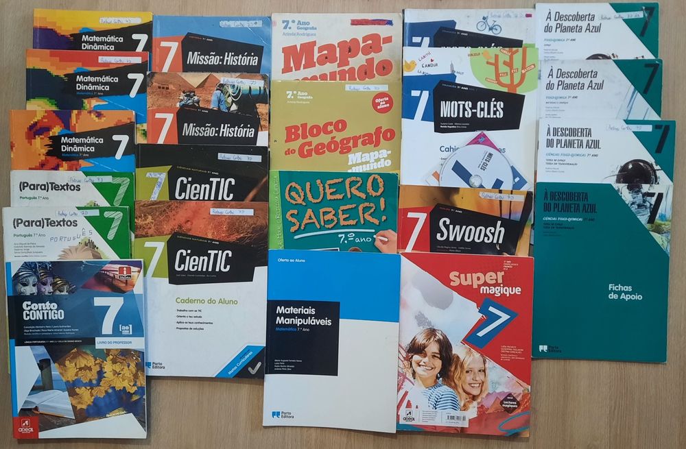 Manuais e Fichas de Atividade, desde 2 Eur cada, desde 2 Eur cadas  5