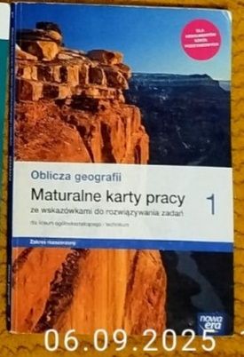 Oblicza geografii 1, karty pracy