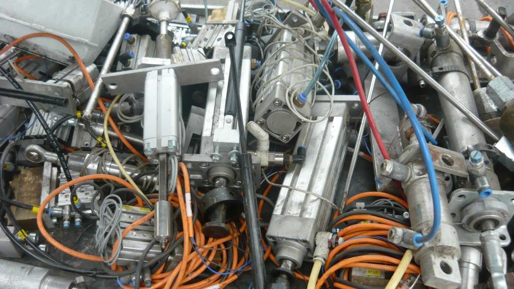 Wyspa Festo pneumatyczny Kompresor Automatyka Siemens Simatic Siłownik