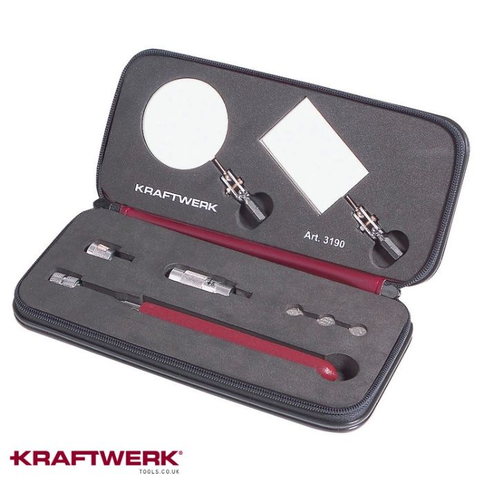 Kit Profissional Pesca Peças + Espelho + LED KRAFTWERK