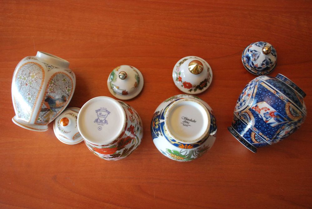 Jarrões Porcelana "Shirakabe" Nagoya Japão