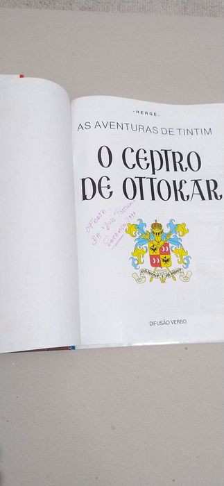 Livro Tintin (capa dura)