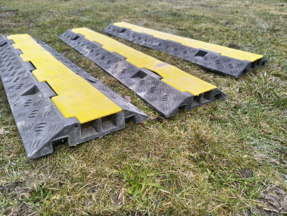 Mostek kablowy rampa przepust 3x 1m 5 ton na oś wytrzymały
