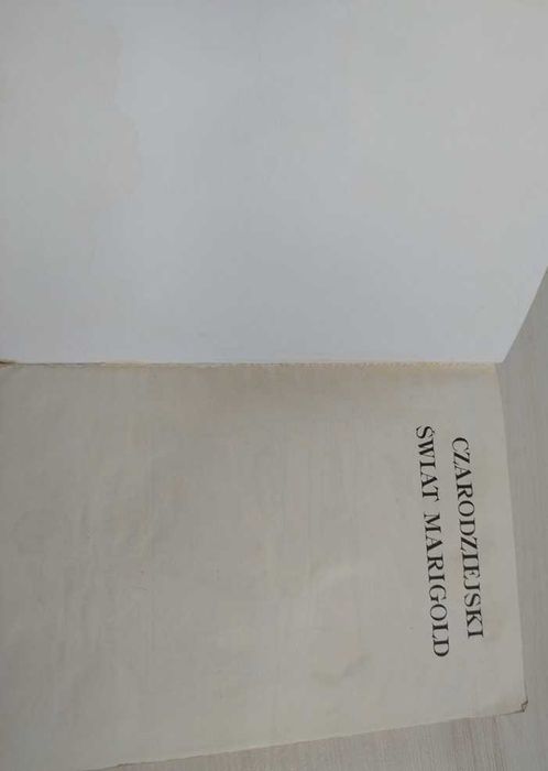 Czarodziejski świat Marigold Lucy Maud Montgomery