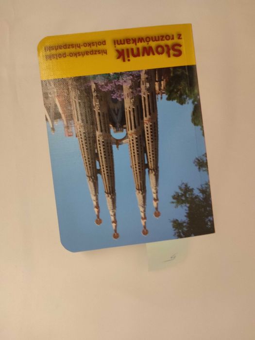 Książka - Słownik z rozmówkami hiszpańsko-polski... [używana]