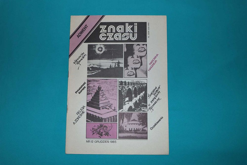"Znaki Czasu" - czasopismo katolickie. Grudzień 1985. Nr 12.