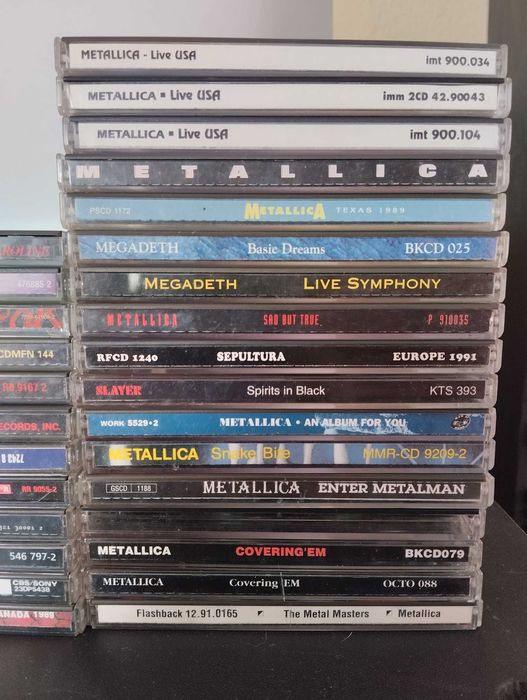 CDs para venda pop rock metal