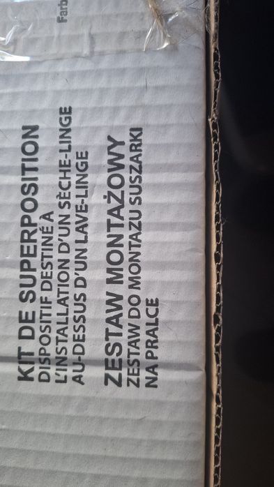 Zestaw do montażu suszarki na pralkę