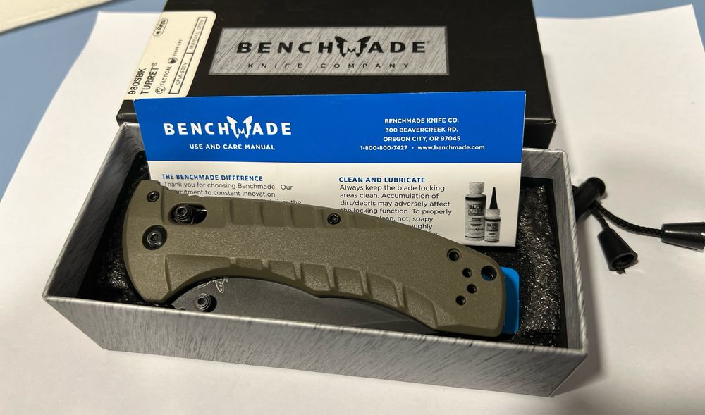Navalha Benchmade 980 Turret