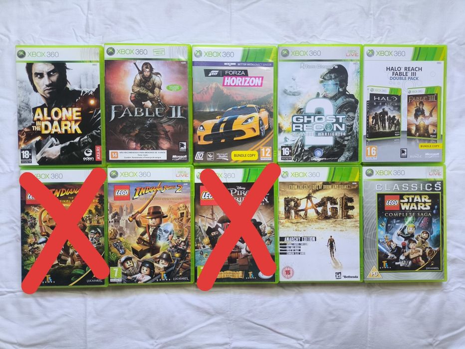 Vários Jogos Xbox 360