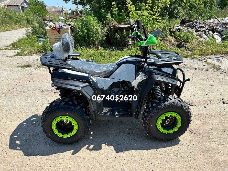 Квадроцикл Spark SP 200-4 Безкоштовна доставка по всій Україні в зібраному стані Кредит