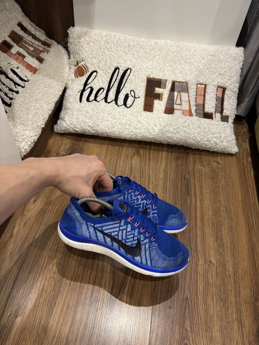 Niebieskie buty sportowe Nike, unisex, 39