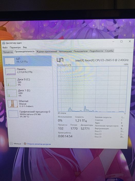 Игровой ПК I7 16озу GTX960