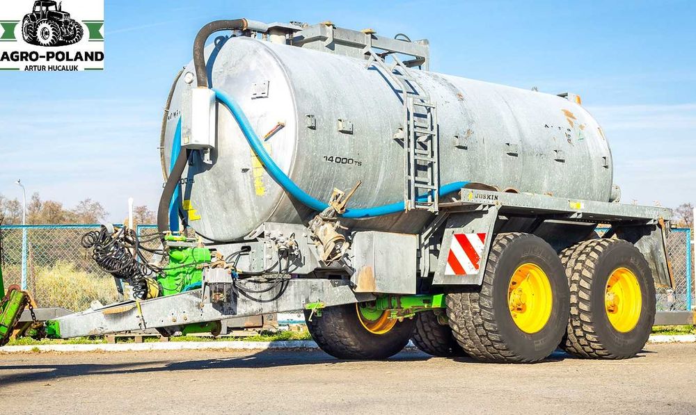 Цистерна для гною JOSKIN 14000 TS KOMFORT 2 - 2007 рік - 14000 л