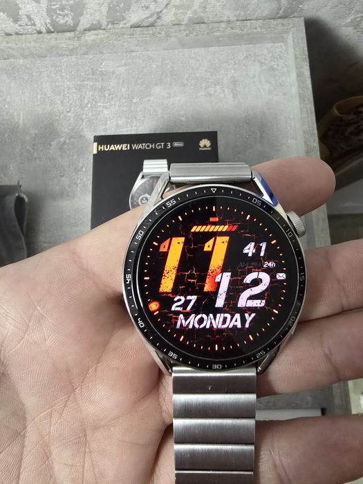 Смарт-годинник Huawei watch gt 3 stainless steel