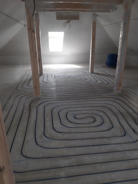 Frezowanie pod ogrzewanie podłogowe