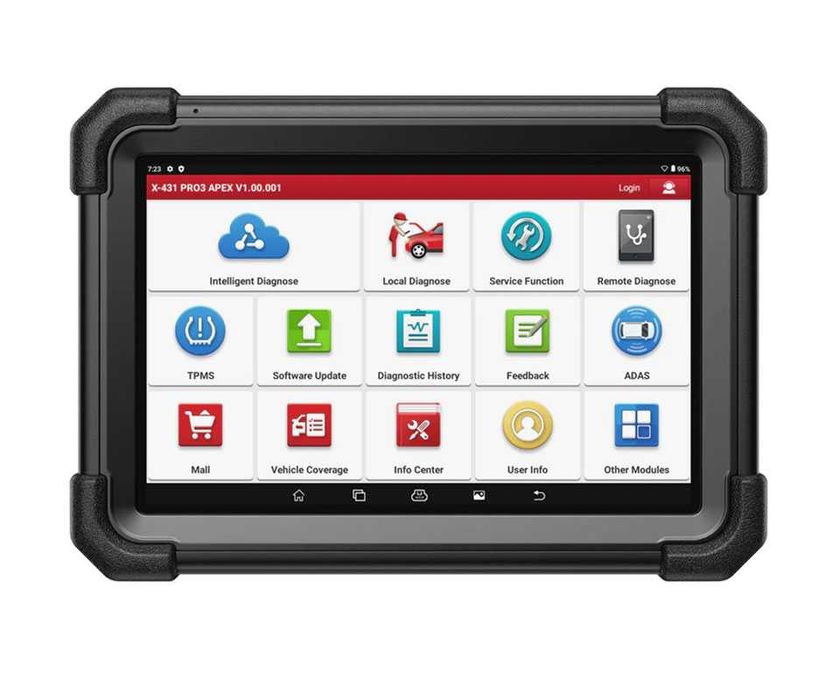 Launch X431 PRO3 APEX EV Maq Diagnostico OBD Ligeiros+ Eléctricos NOVO