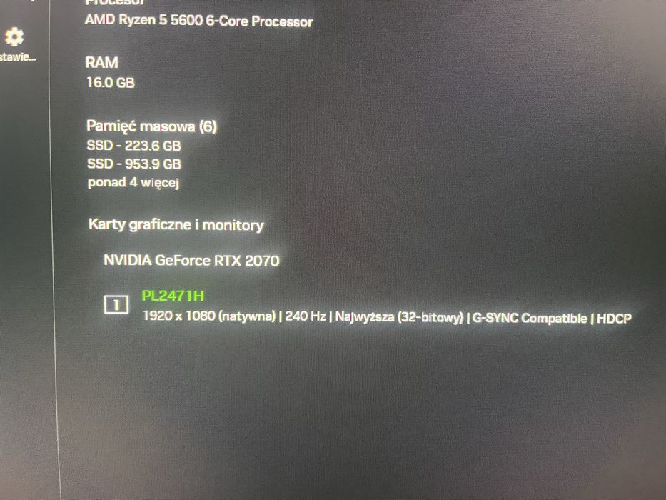 Nvidia Geforce RTX 2070 Armor 8GB