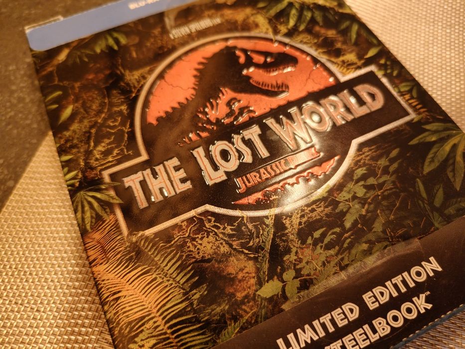 The lost world Jurassic Park Park Jurajski Blu-ray steelbook