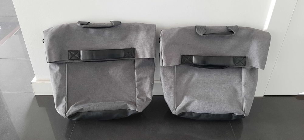 Sakwy rowerowe na bagażnik, wodoodporne, torba na rower zakupy