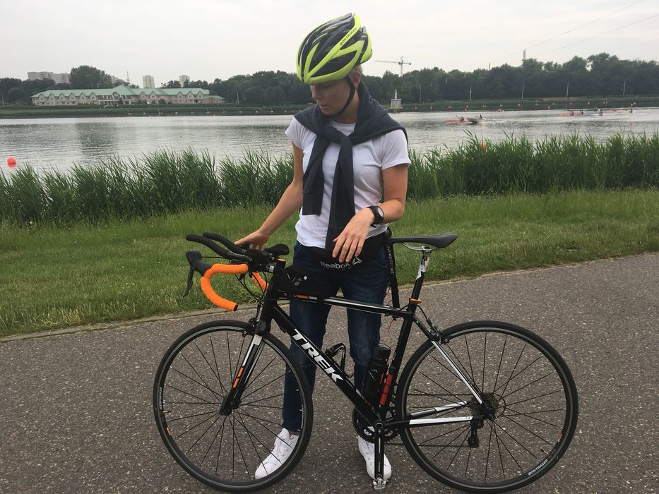 Szosowy Trek 1.2  Series 54 cm Shimano Sora 2x9 Bontrager