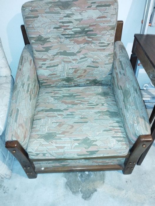 Conjunto de sofas, com sofá cama