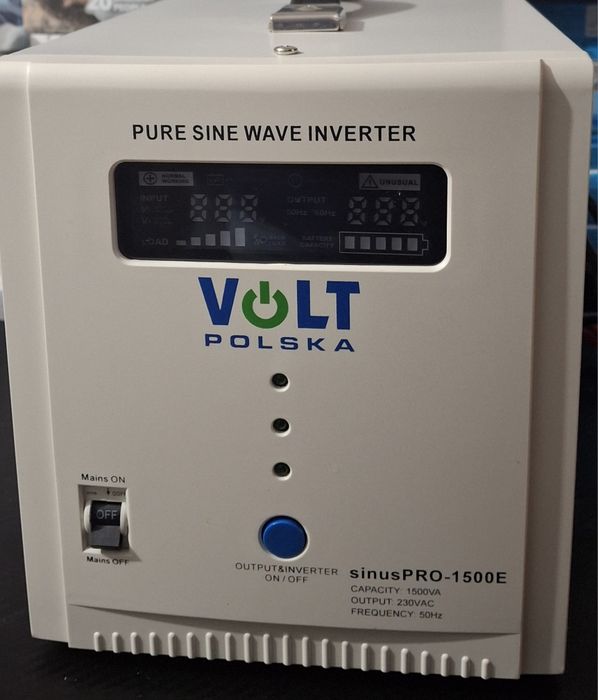 UPS Volt Sinus Pro 1500E + bateria OP-45-12 stała faza