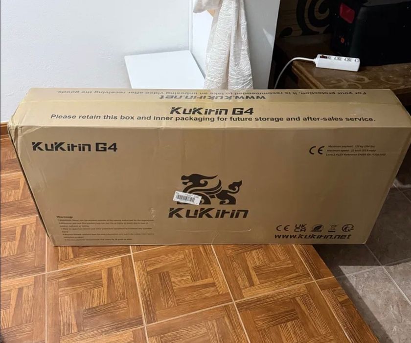 Kukirin g4 trotinete