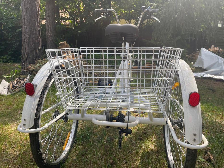 Rower trójkołowy rehabilitacyjny 6-biegowy