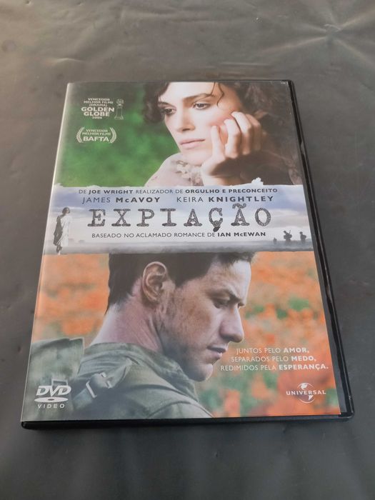 DVD Expiação Filme Keira Knightley McAvoy LEGENDAS PORTUGUÊS Atonement