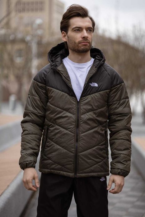 Куртка чоловіча TNF чорно-хакі