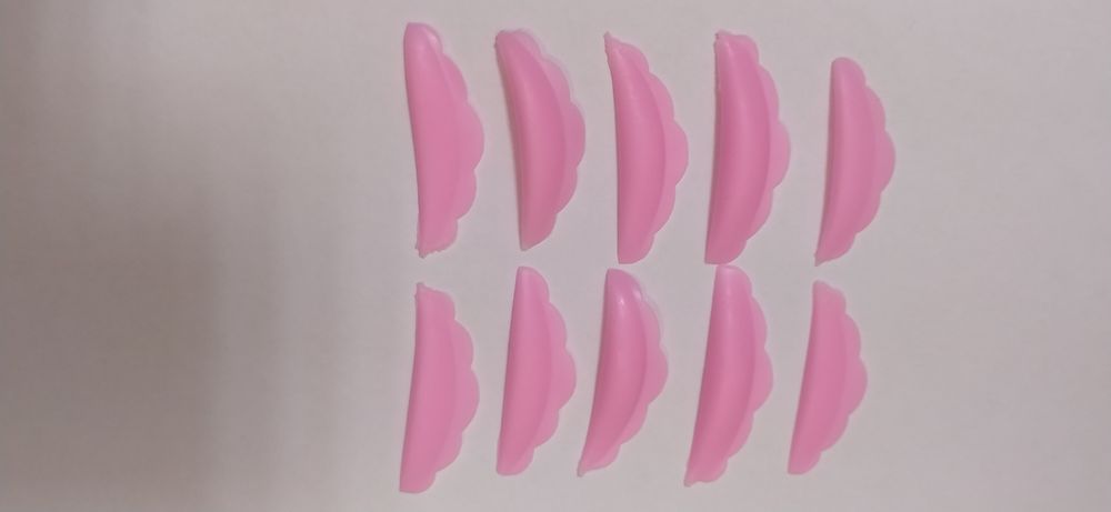 Wałeczki do laminacji rzęs muszelki