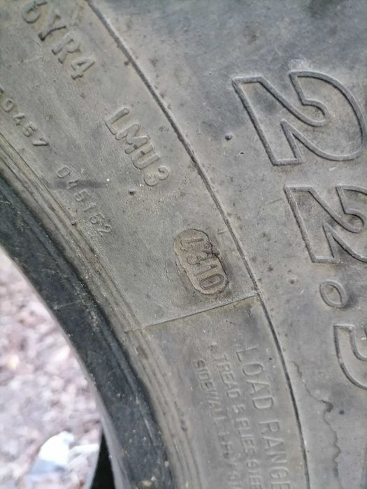 Opona 315/80 r22,5 matador good year michelin