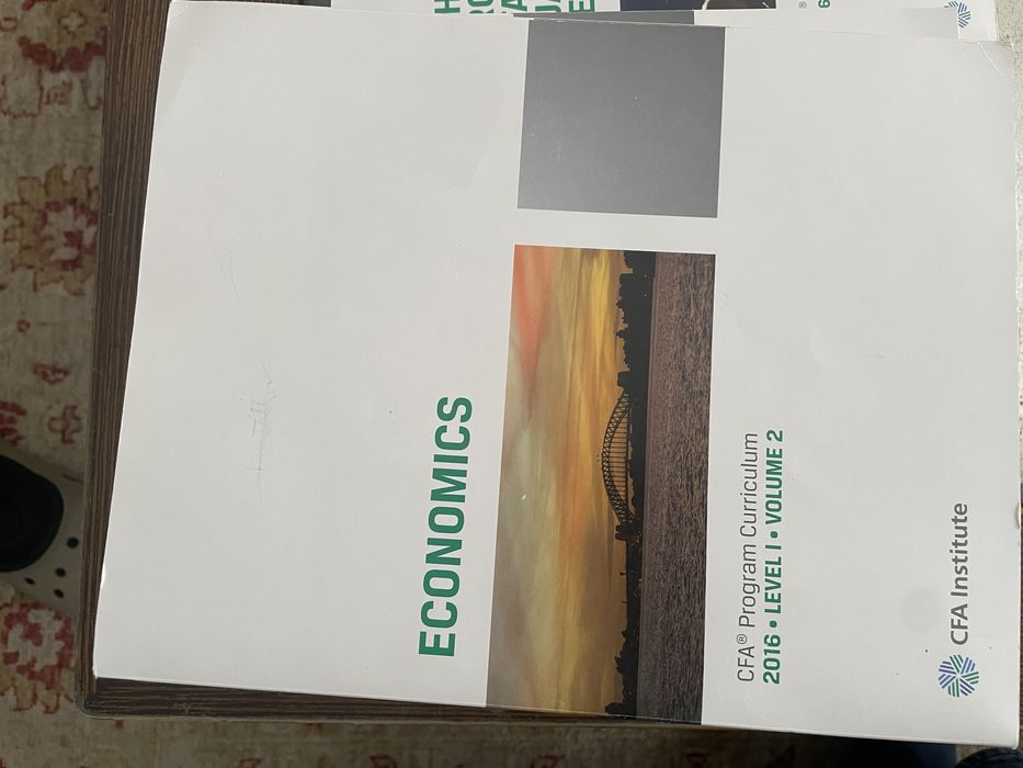 CFA Level 1 (2016) - livros de estudo