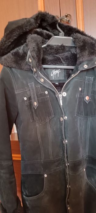 Zamszowa kurtka damska