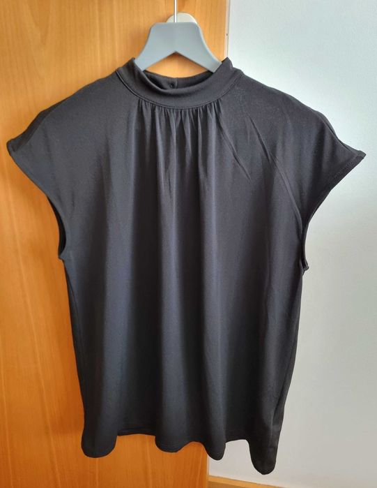 Blusa preta H&M, tamanho XS