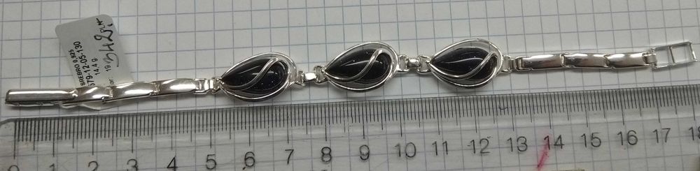 Bransoletka Noc Kairu Srebro 925 Nowe 19cm