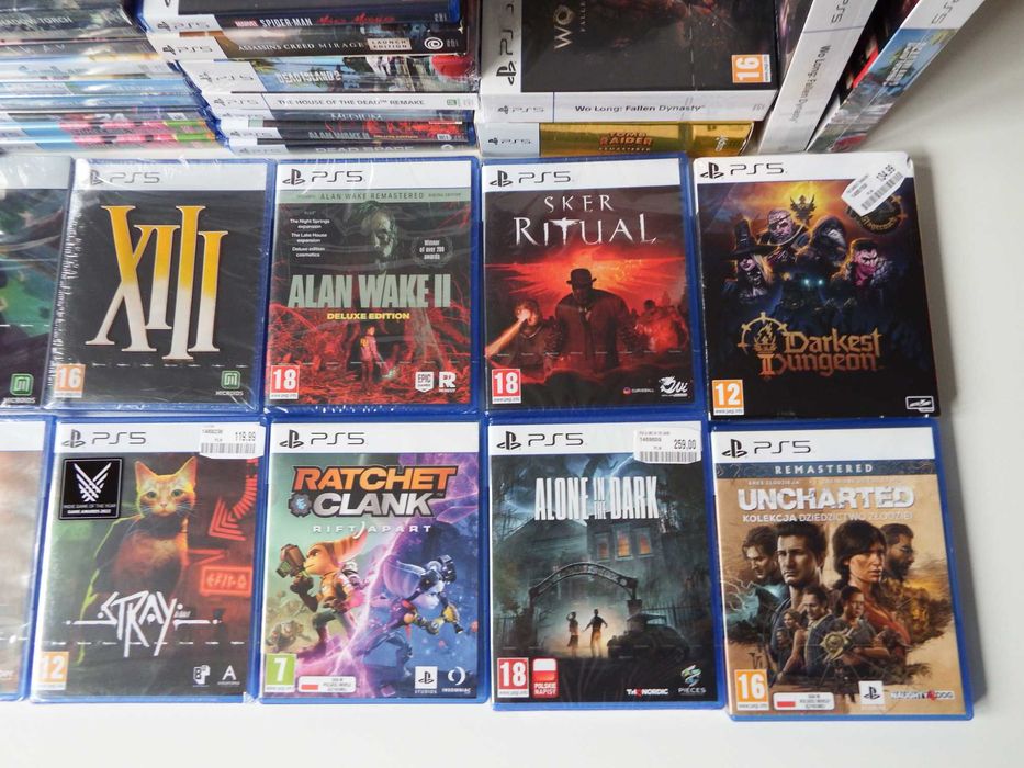 GRY NA KONSOLĘ Sony PS5 Playstation 5 GRY PS5 Płock MEGA wybór !!!
