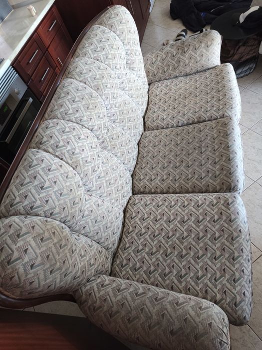 Sofá Cama 3 lugares + 2 sofás de 1 pessoa