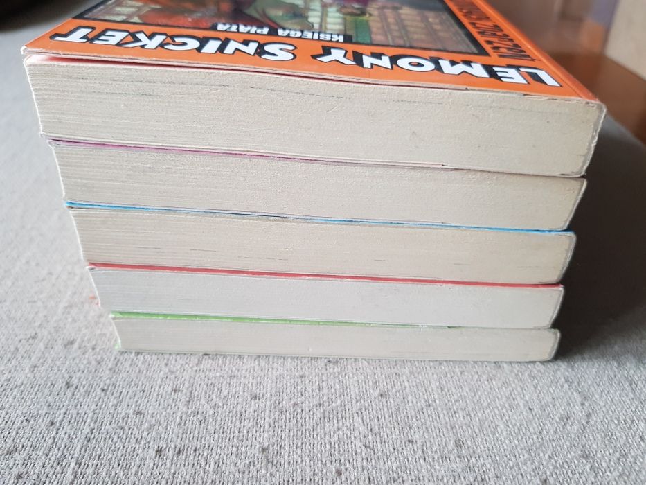 Lemony SNICKET - 5 części, Seria niefortunnych zdarzeń 1-5, NOWE