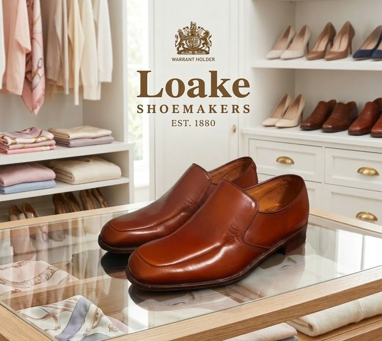 Туфлі чоловічі,вінтажні,нові,дорогі Loake Shoemakers,р.42 (40)