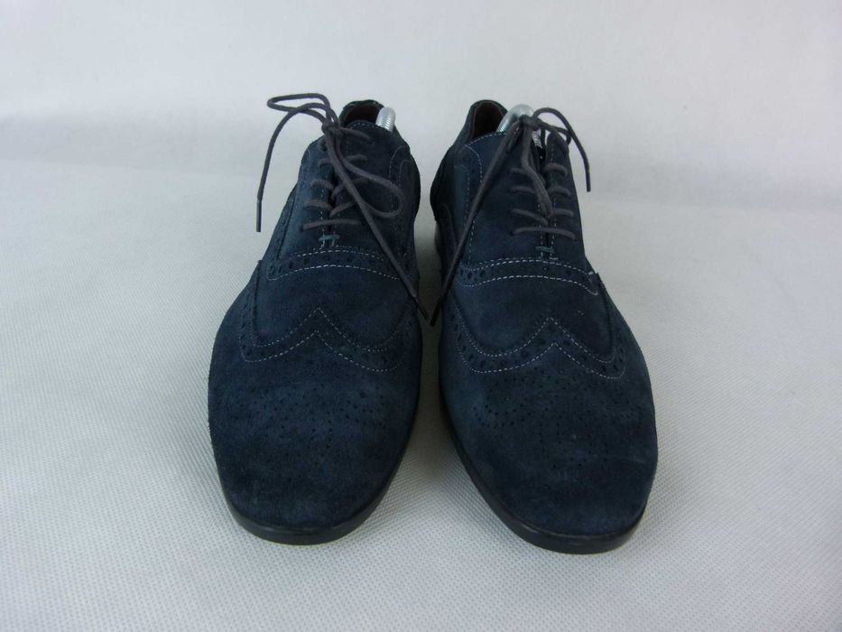 Clarks skórzane półbuty skóra zamszowa 42 28 cm
