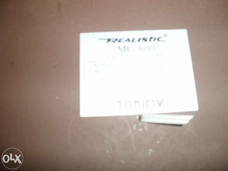 Colunas realistic radio shack tandy mc-300