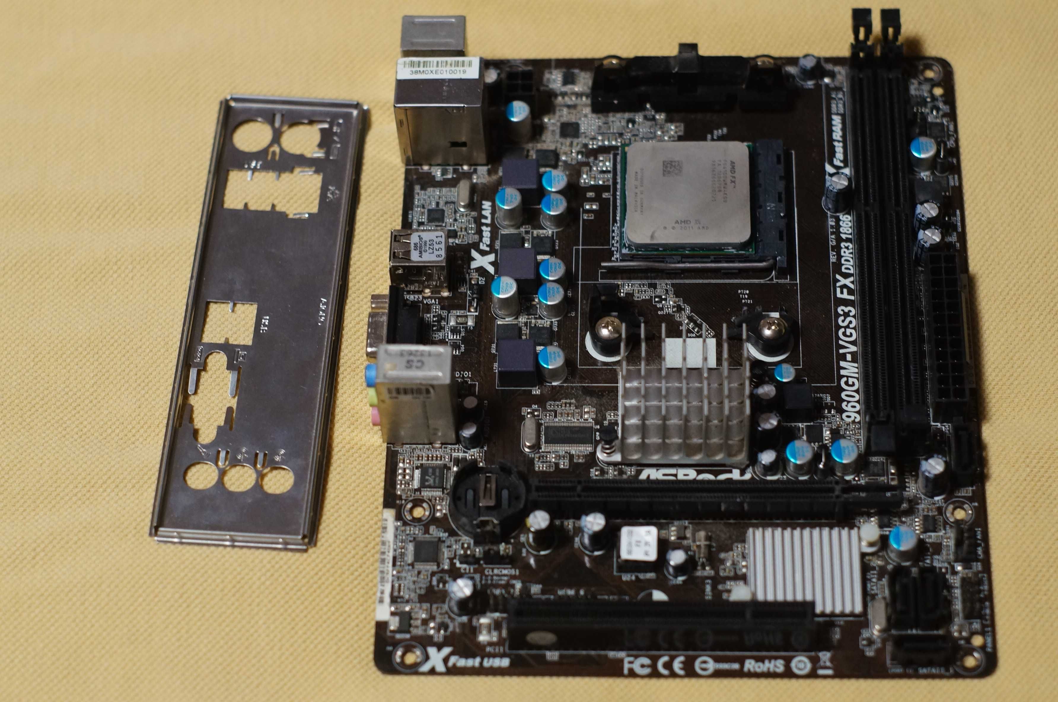 AM3+ Asrock 960GM-VGS3 + FX 4100 Biostar MCP6PB M2+ Athlon2 270: 469 ...