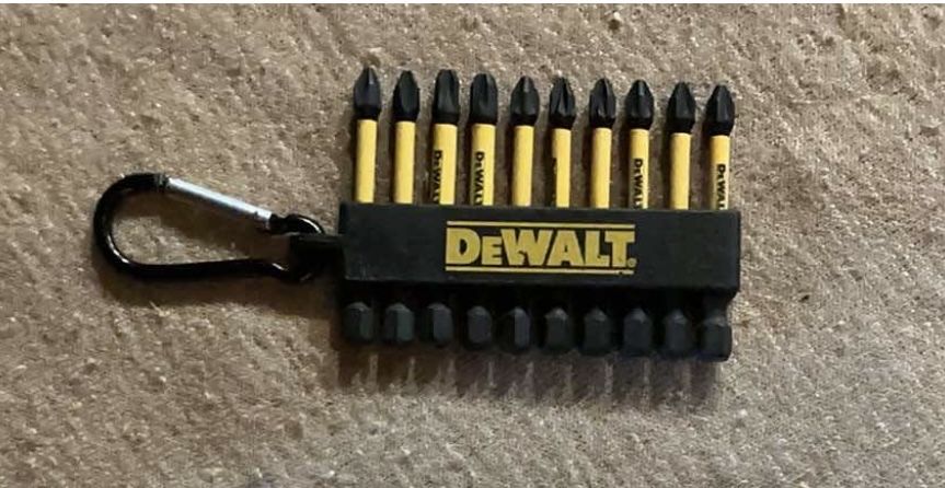 Набор біт хрестова викрутка ударних підсилених довгих dewalt 10шт набо