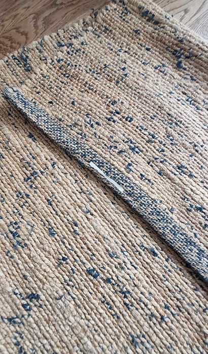 Ikea Melholt dywan 133x195 wełna/juta