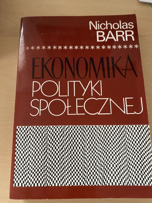 Ekonomika polityki społecznej Nicholas Barr