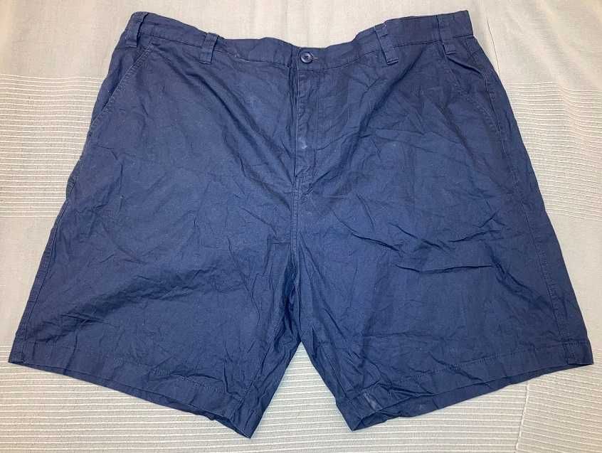 EDDIE BAUER - szorty granatowe - chino - rozm. 3XL (pas 112 cm)