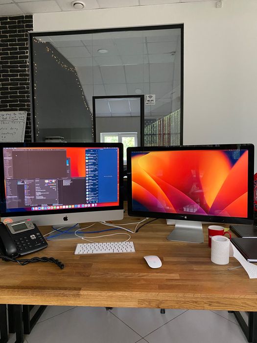 Продам iMac, MacMini, Thunderbolt Display 27