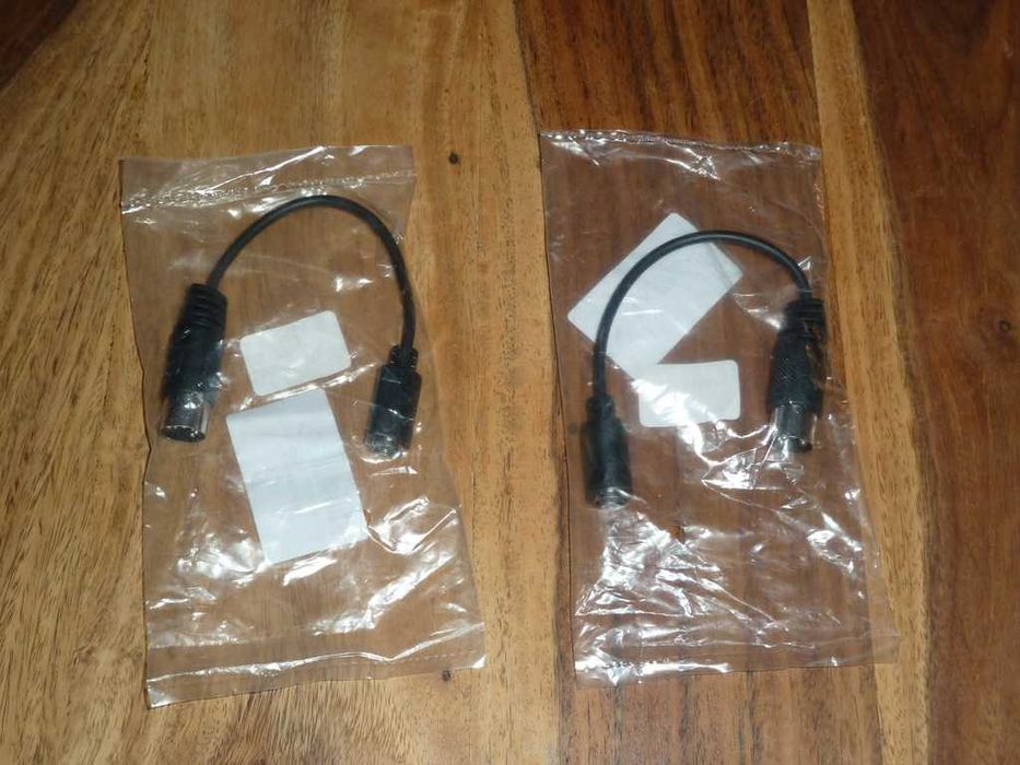 1x KABEL MIDI (DIN) - PS/2 (nowa przejściówka) - 15 cm (posiadam 2x)